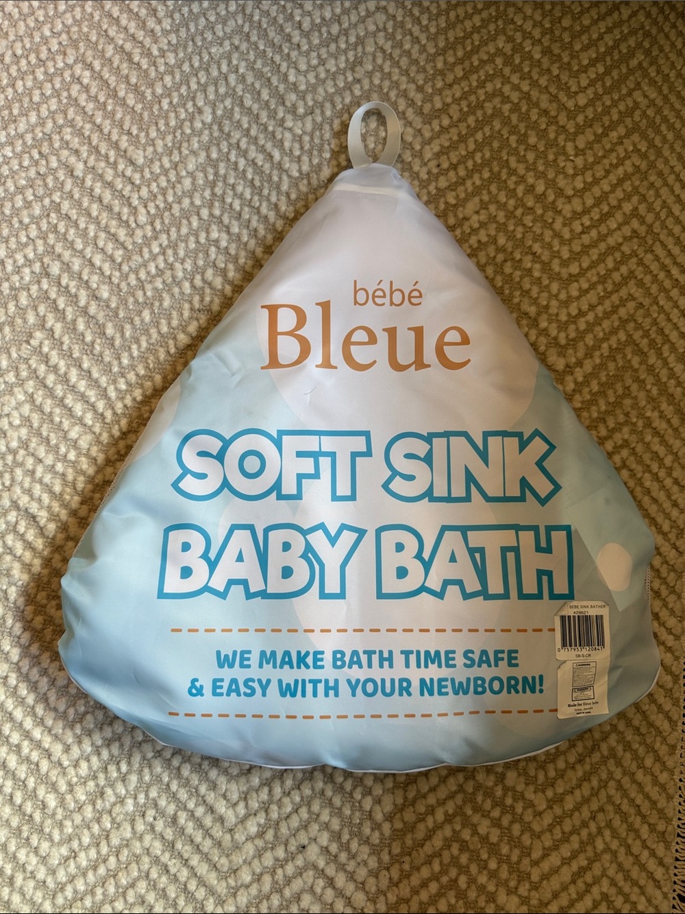 Soft Sink Baby Bath - Light Blue